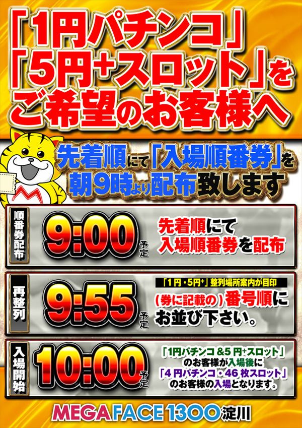 メガフェイス1300淀川の最新情報画像