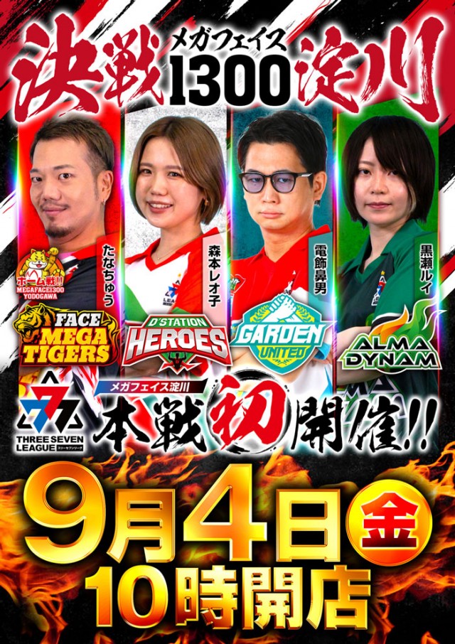 メガフェイス1300淀川の最新情報画像