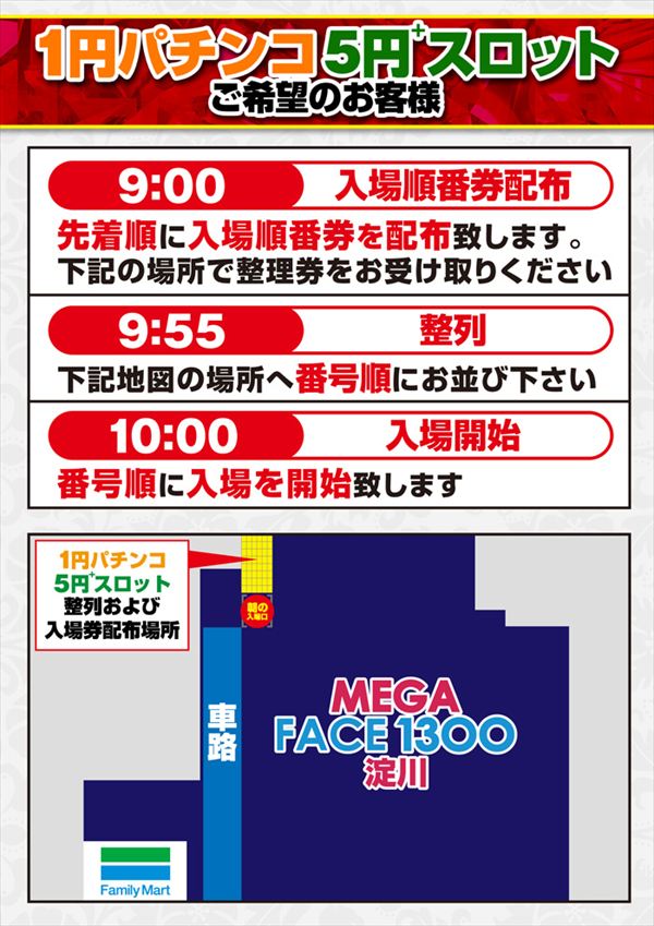 メガフェイス1300淀川の最新情報画像