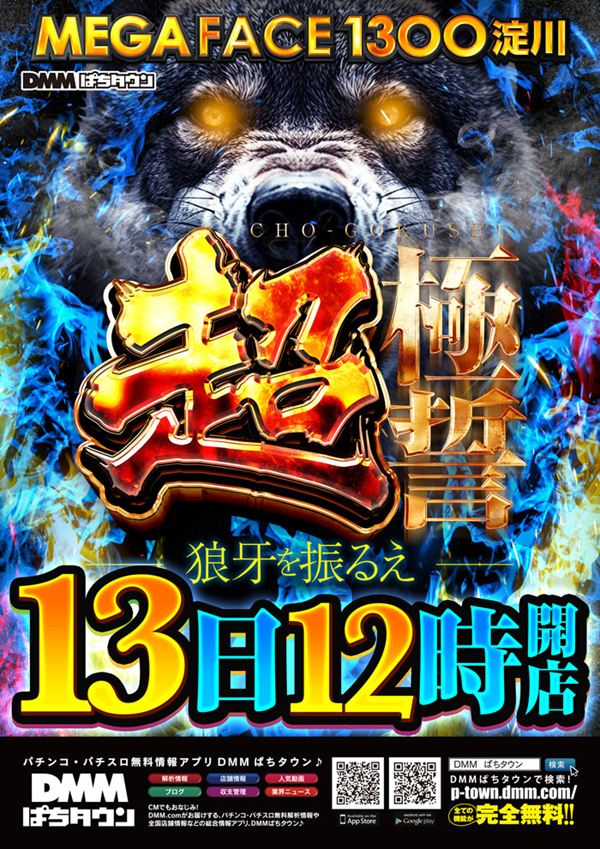 メガフェイス1300淀川の最新情報画像