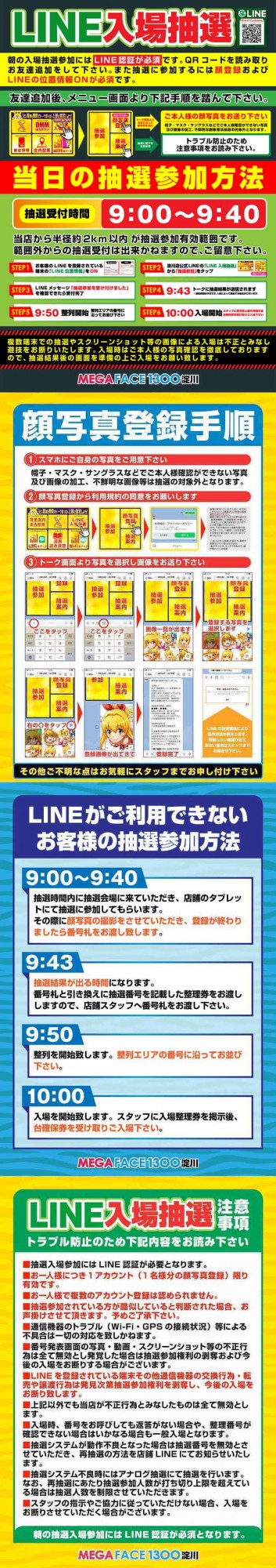 メガフェイス1300淀川の最新情報画像