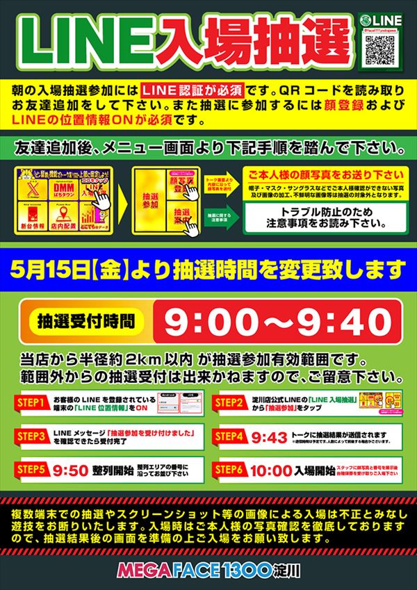 メガフェイス1300淀川の最新情報画像