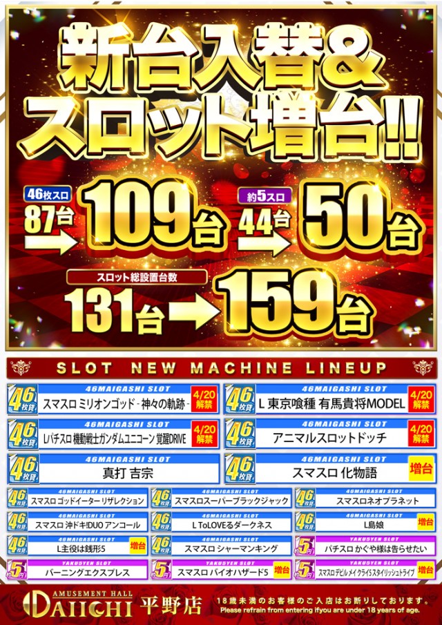 DAIICHI平野店の最新情報画像