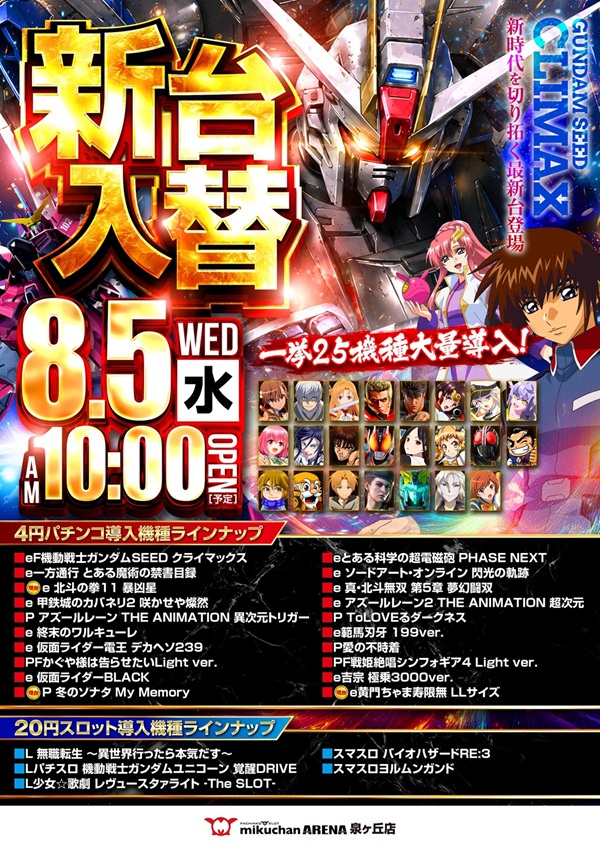 ミクちゃんアリーナ泉ヶ丘店の最新情報画像