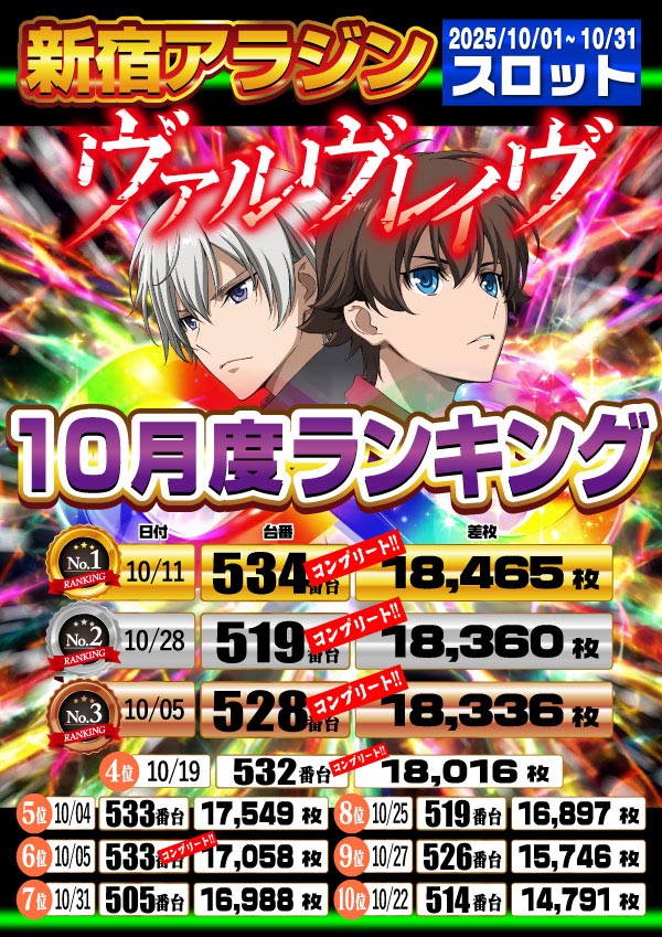 新宿アラジンの最新情報画像