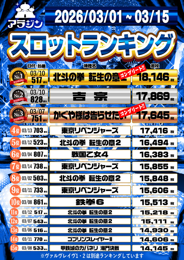 新宿アラジンの最新情報画像