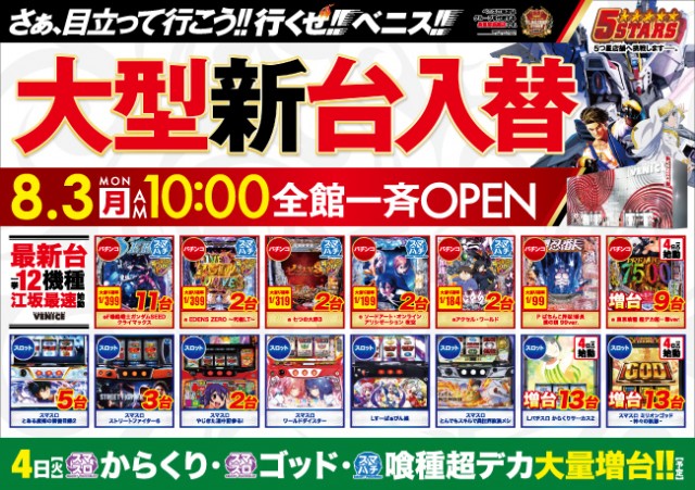 ベニス江坂店の最新情報画像