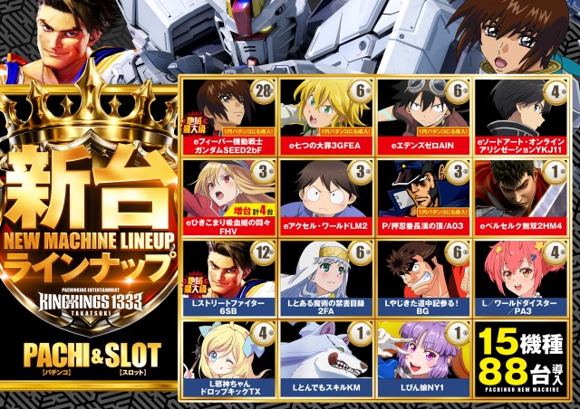 P.E.KING OF KINGS　1333 高槻の最新情報画像