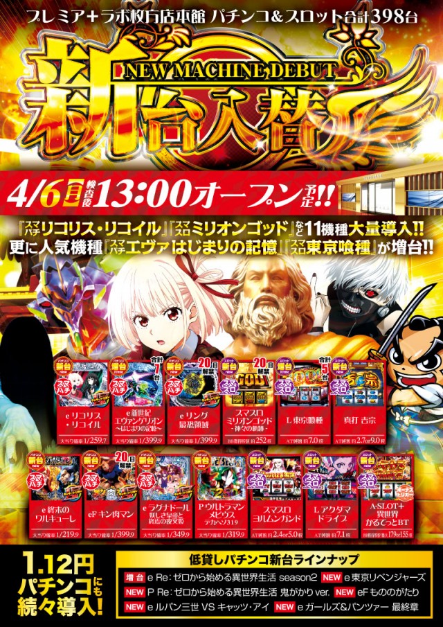 PREMIERE+LAB枚方店 本館の最新情報画像