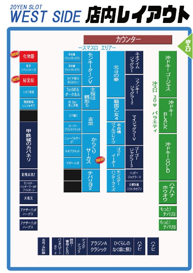 SOCIO西店･WESTSIDEの最新情報画像