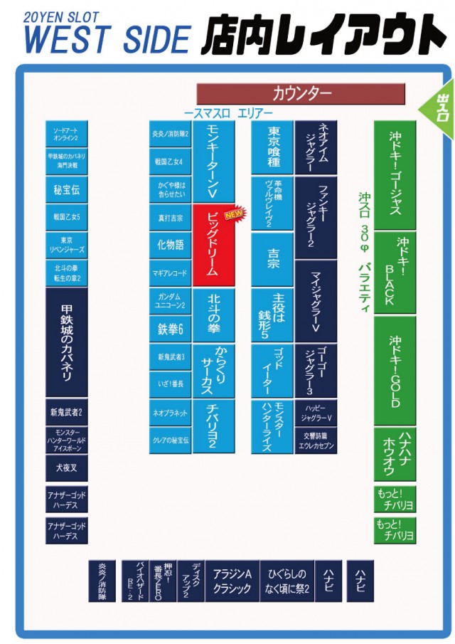 SOCIO西店･WESTSIDEの最新情報画像