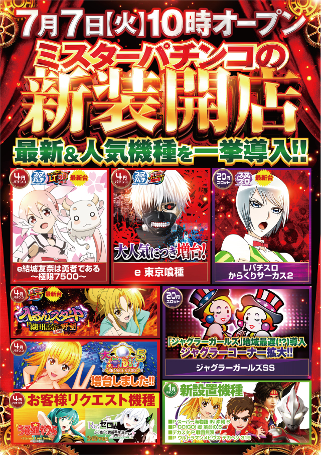 ミスターパチンコ日根野の最新情報画像