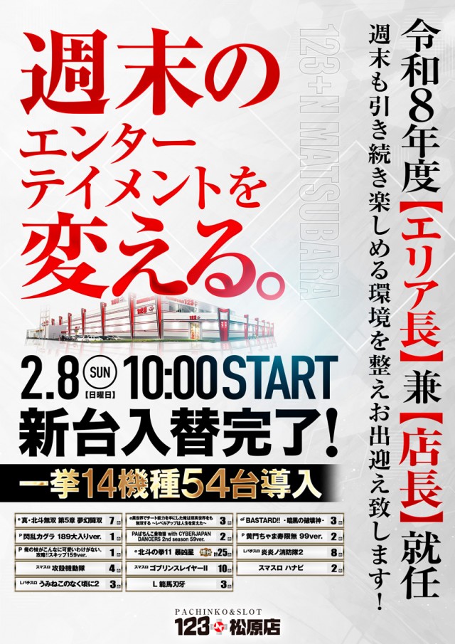 123+Ｎ松原店の最新情報画像