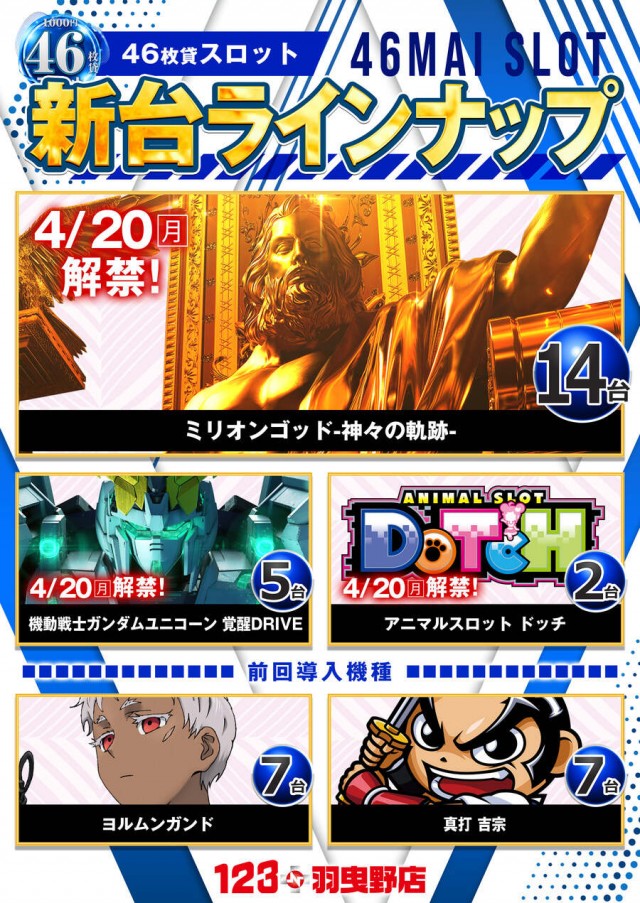 123＋N羽曳野店の最新情報画像