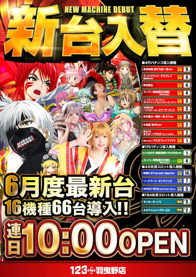 １２３＋Ｎ羽曳野店の最新情報画像