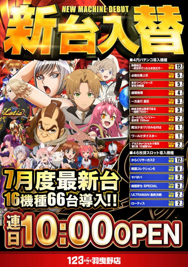 １２３＋Ｎ羽曳野店の最新情報画像