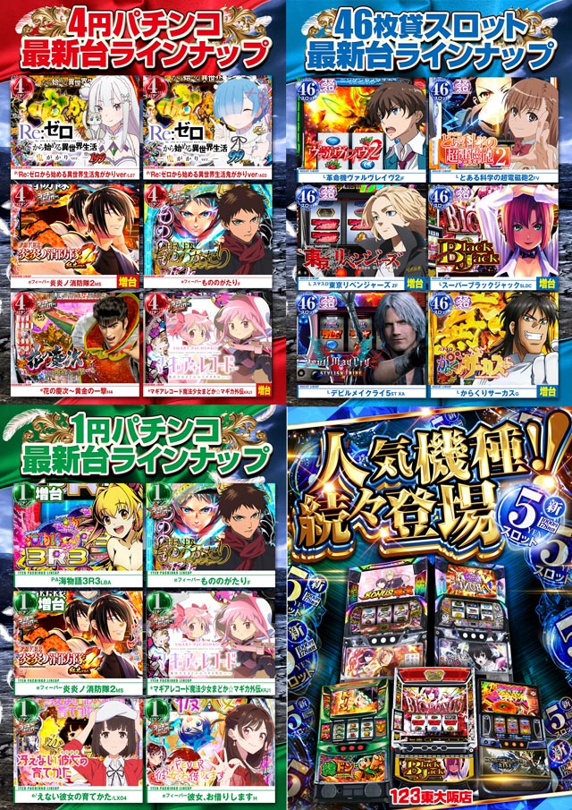 123東大阪店の最新情報画像