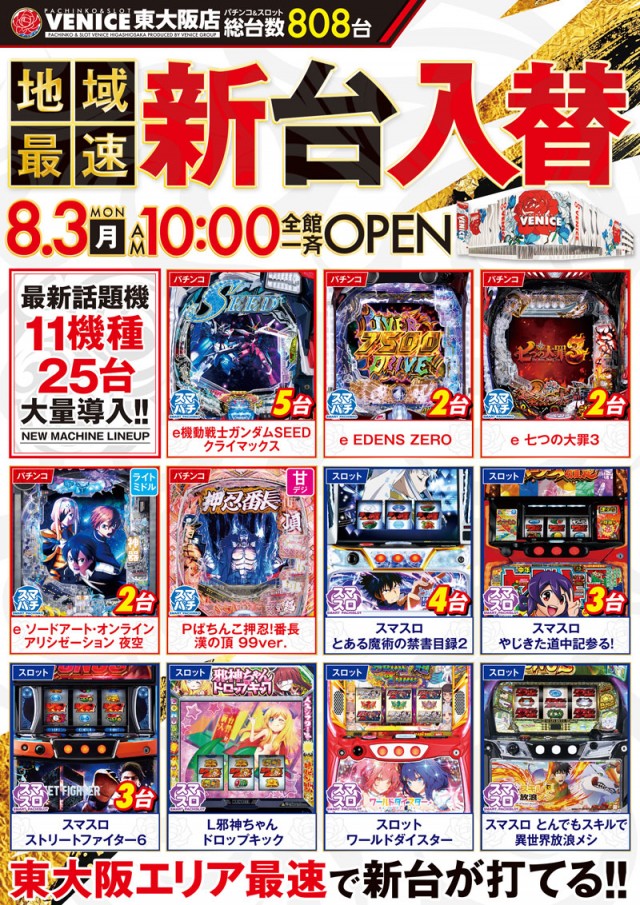 ベニス東大阪店の最新情報画像