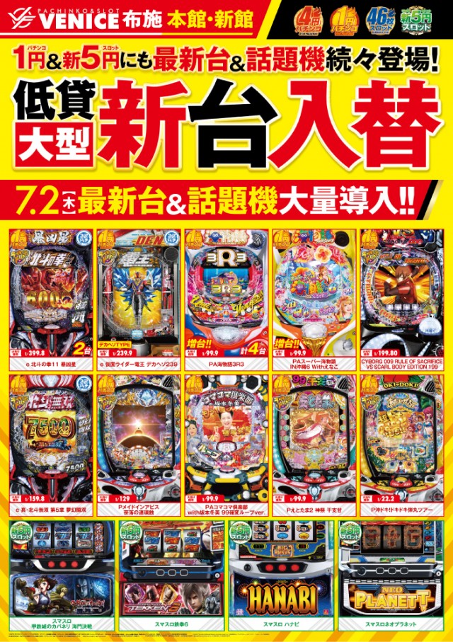 ベニス布施本館・新館の最新情報画像