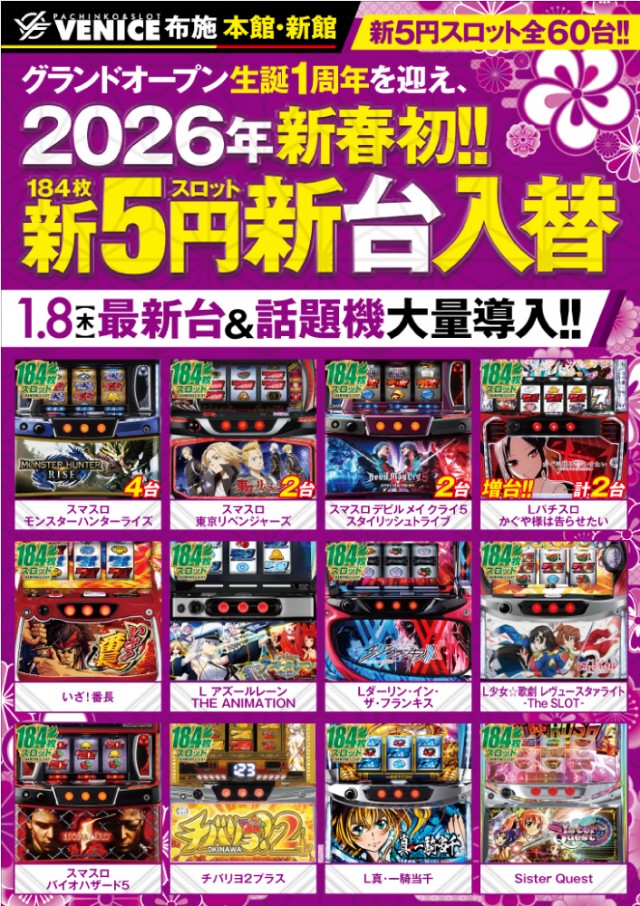 ベニス布施本館・新館の最新情報画像