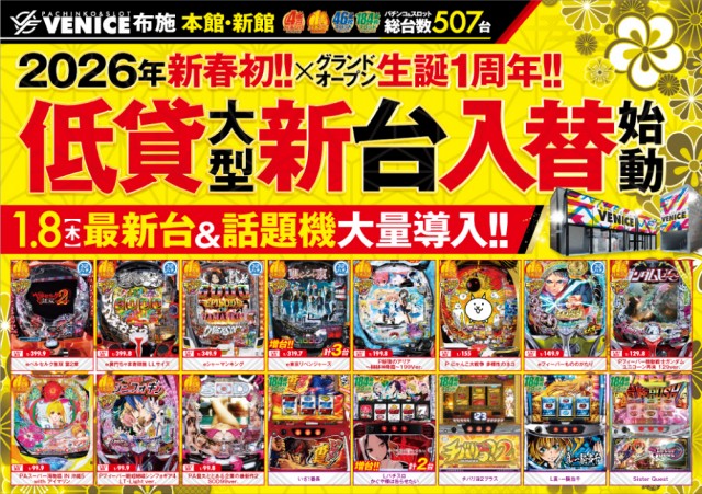 ベニス布施本館・新館の最新情報画像