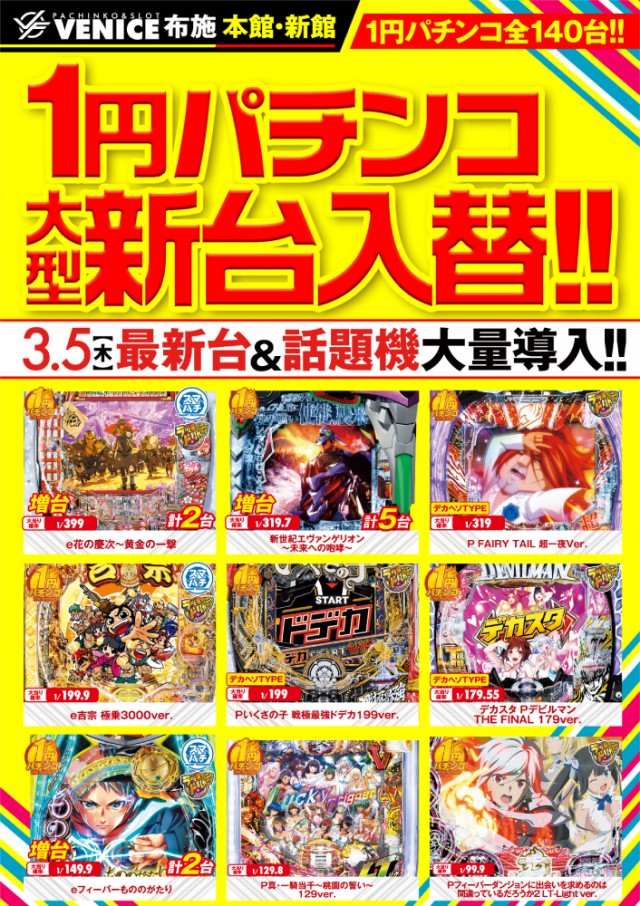 ベニス布施本館・新館の最新情報画像