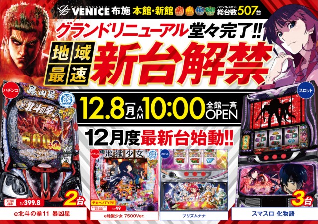 ベニス布施本館・新館の最新情報画像