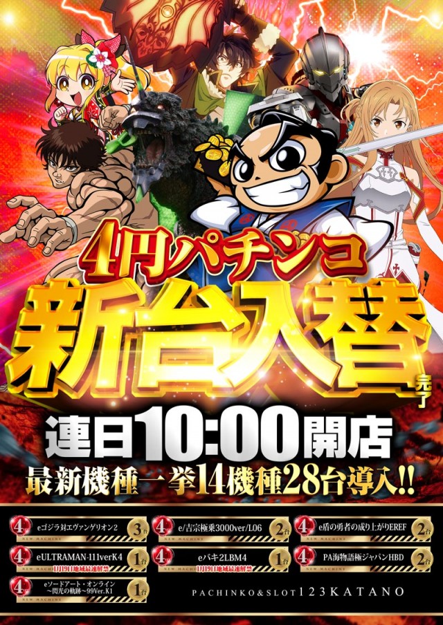 123交野店の最新情報画像