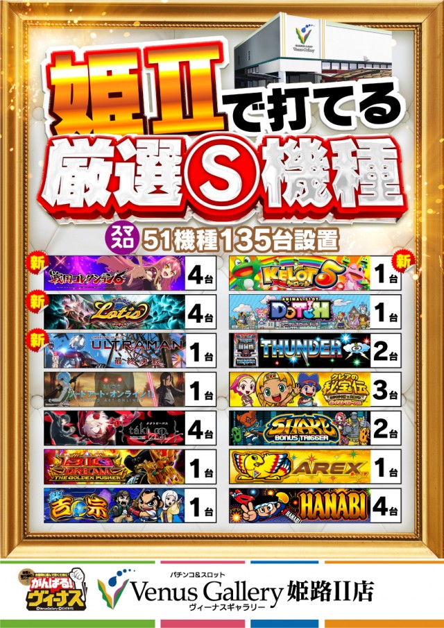 ヴィーナスギャラリー姫路Ⅱの最新情報画像