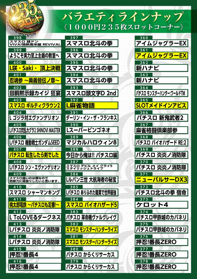 ゼニスコートグランスロットの最新情報画像