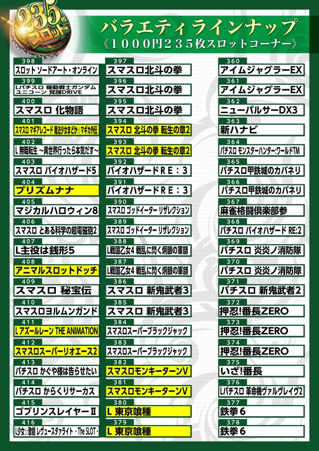 ゼニスコートグランスロットの最新情報画像