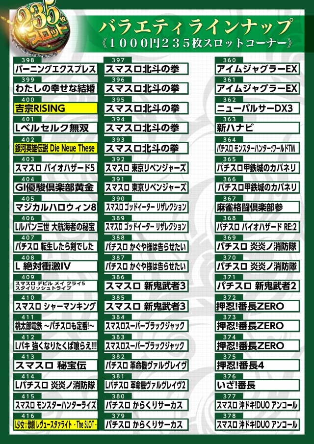 ゼニスコートグランスロットの最新情報画像