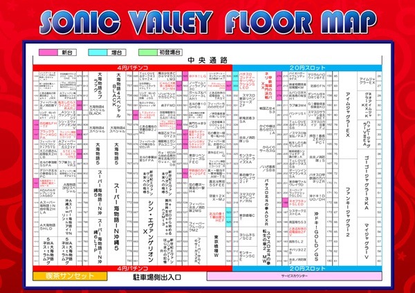 ソニックバレー1の最新情報画像