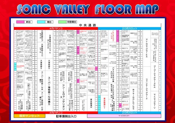 ソニックバレー1の最新情報画像