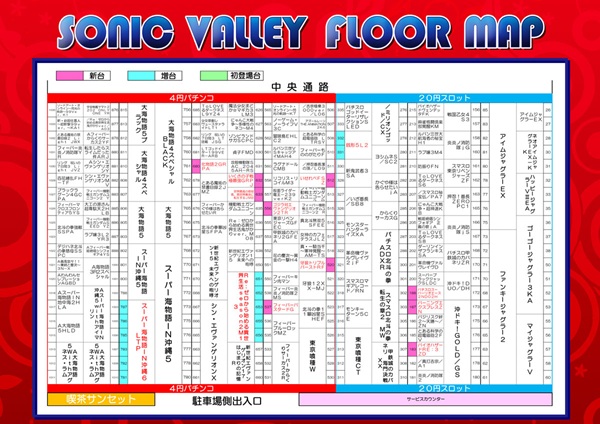 ソニックバレー1の最新情報画像