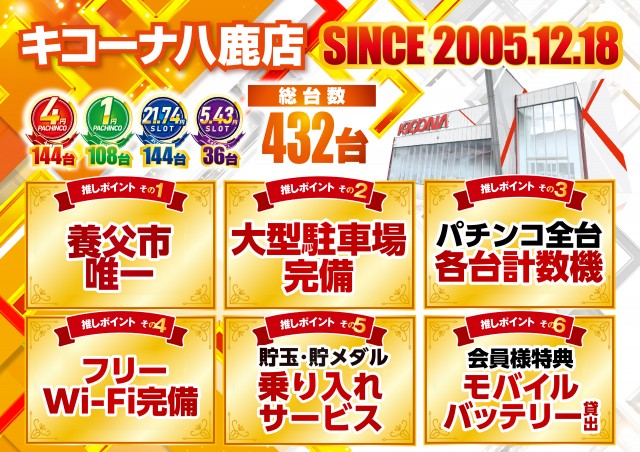 キコーナ八鹿店の最新情報画像