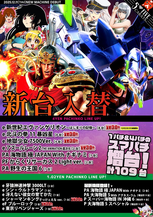 5カラット太子店/REDⅡの最新情報画像