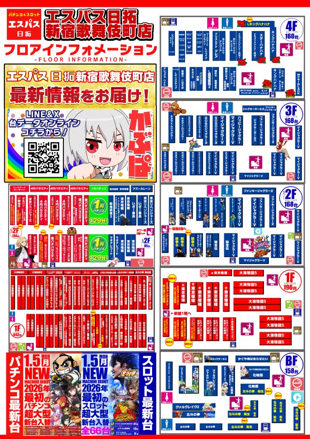 エスパス日拓新宿歌舞伎町店の最新情報画像