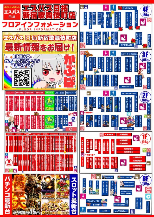 エスパス日拓新宿歌舞伎町店の最新情報画像