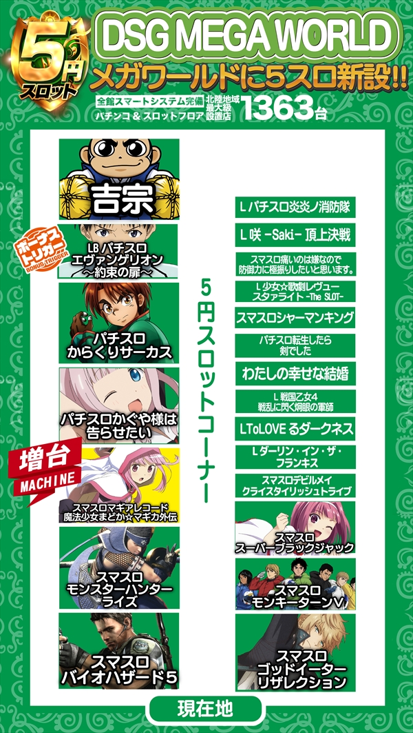 DSG MEGA WORLDの最新情報画像