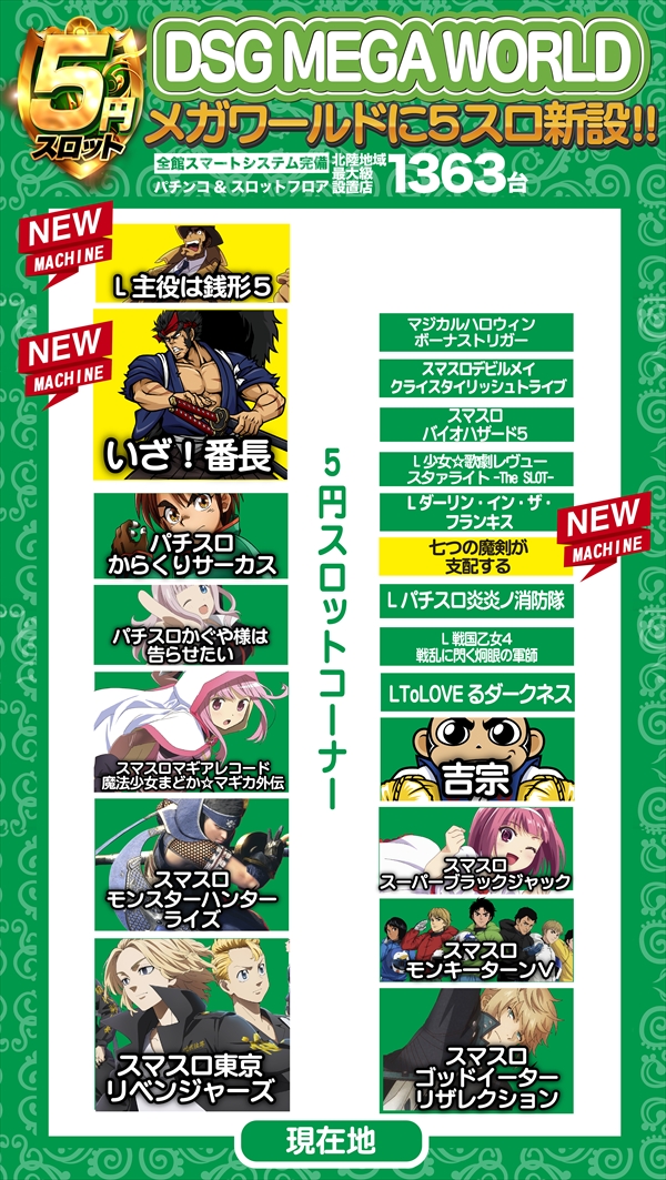 DSG MEGA WORLDの最新情報画像