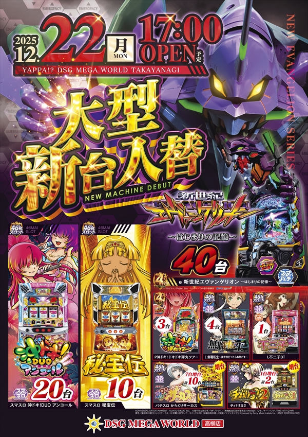 DSG MEGA WORLDの最新情報画像