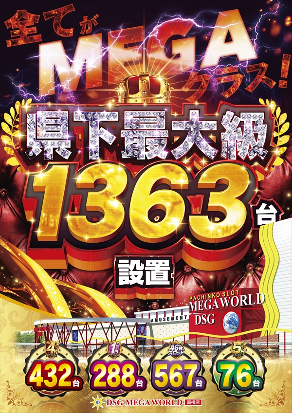 DSG MEGA WORLDの最新情報画像