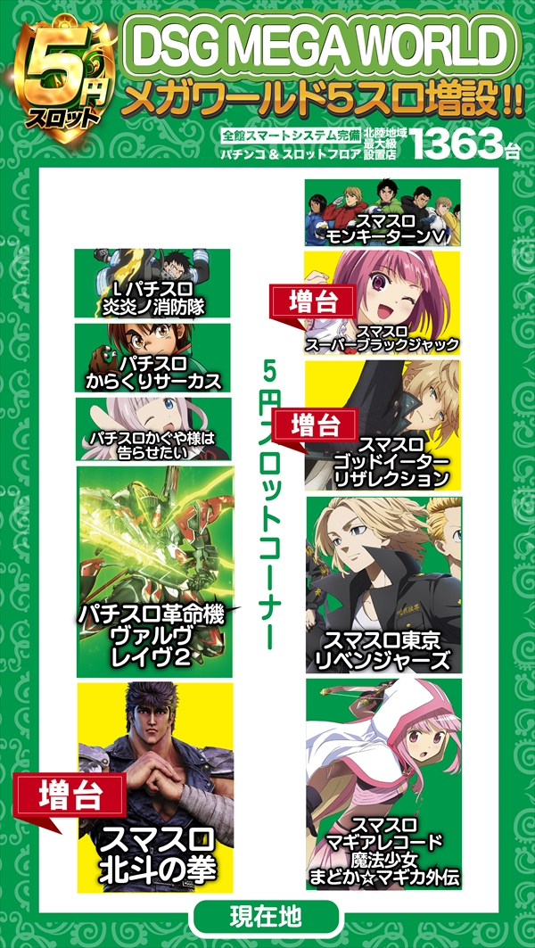 DSG MEGA WORLDの最新情報画像