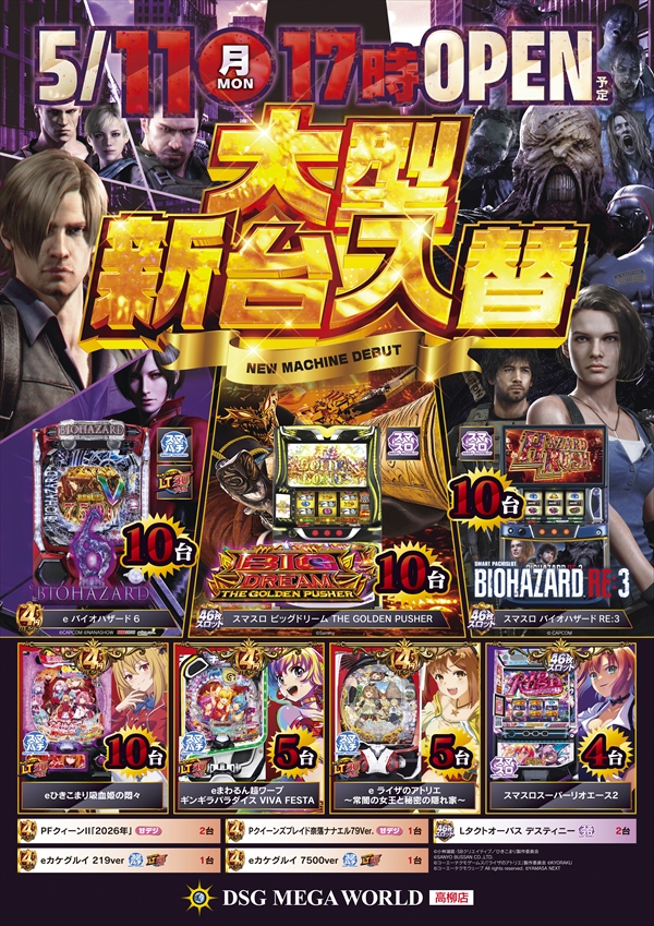 DSG MEGA WORLDの最新情報画像