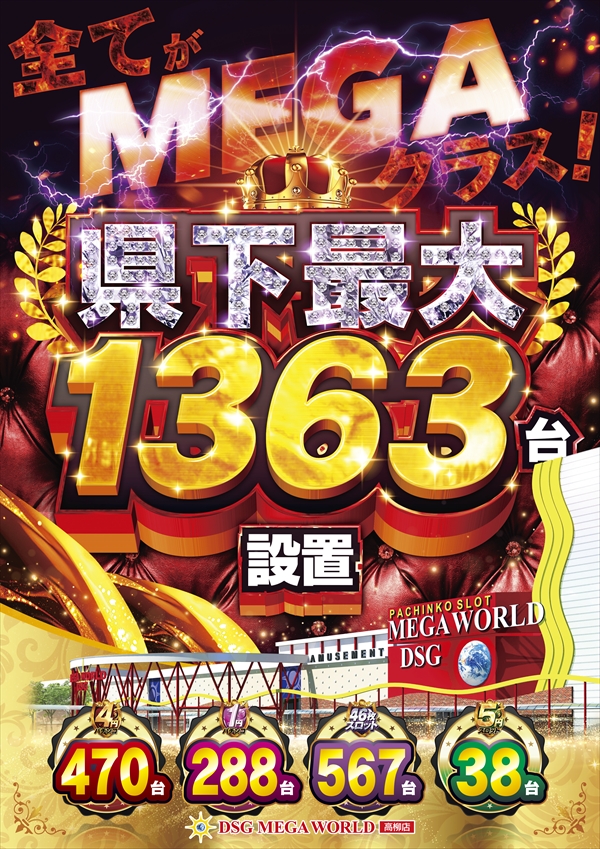 DSG MEGA WORLDの最新情報画像