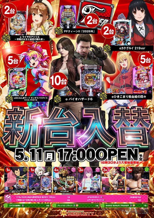 DSG　MEGA　CITYの最新情報画像