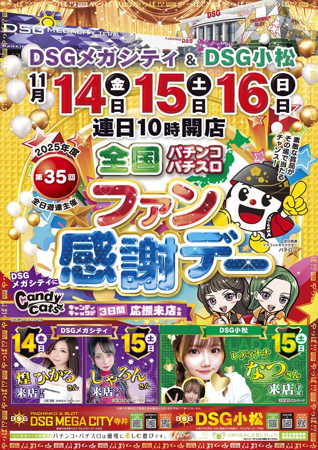 DSG　MEGA　CITYの最新情報画像