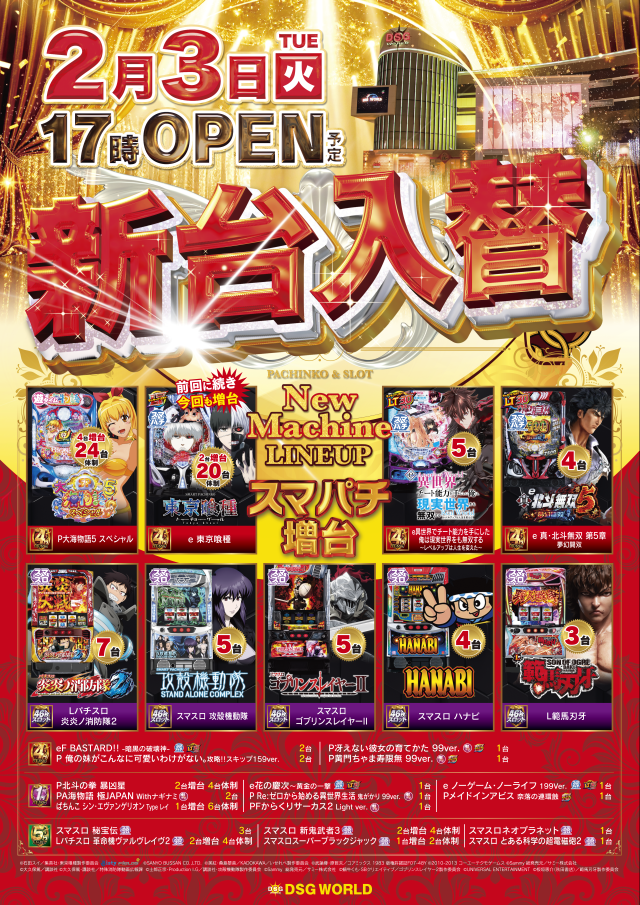 DSGワールドの最新情報画像