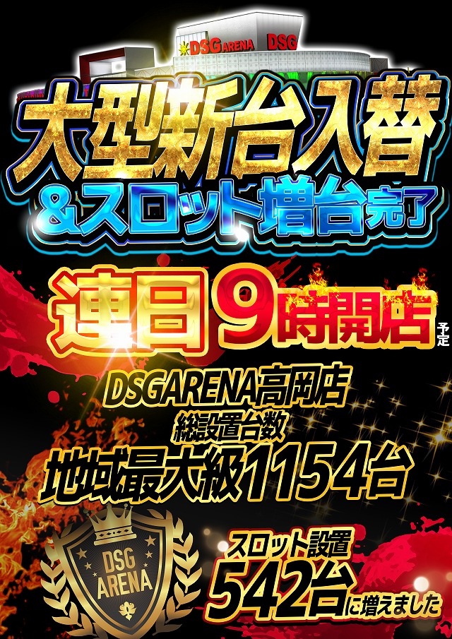 DSGアリーナ高岡店の最新情報画像